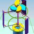 新型垂直轴风力发电机